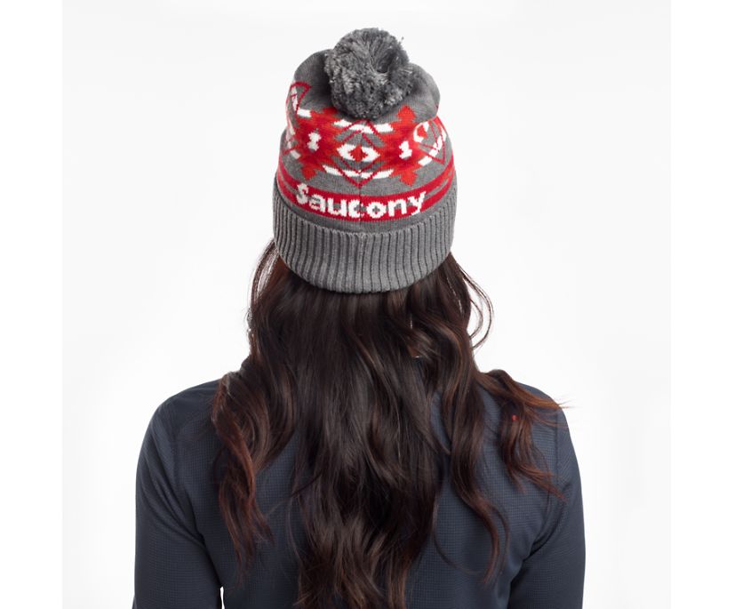 Saucony Rested Pom Beanies Dam Ljusgrå | Sverige 187ZUT